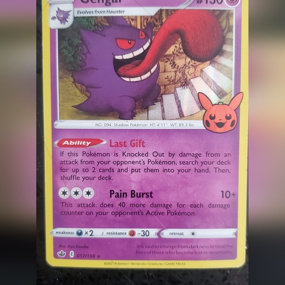 Pokemon Rare Booster Dusknoir Mewtwo Halo Gengar Misdreavus 2022 Set - Picture 3 of 12